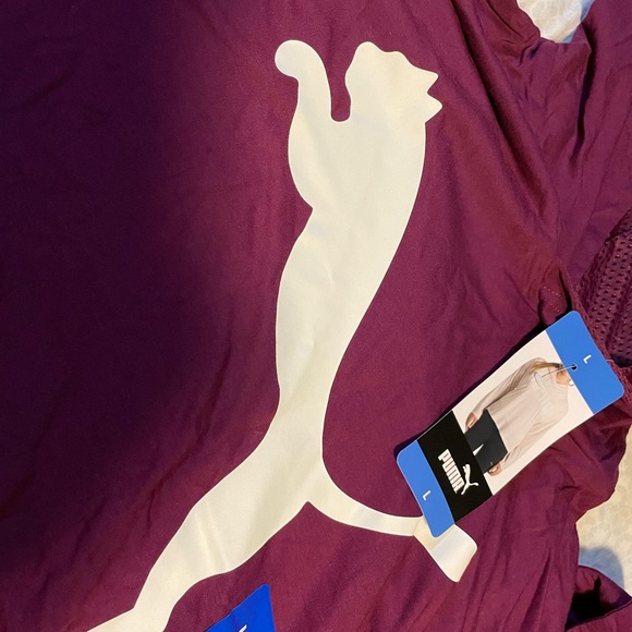 Puma Women’s T Shirt Hoodie NWT - Picture 4 of 6